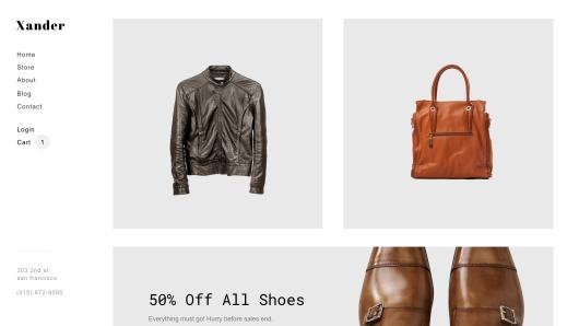 Website Builder - Xander